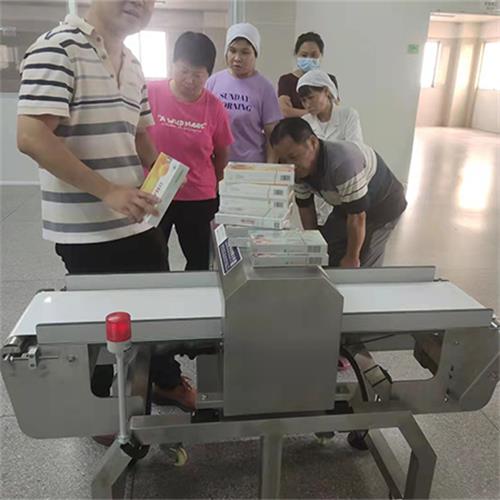 廣州福施福保健食品公司購買使用善安金屬檢測儀